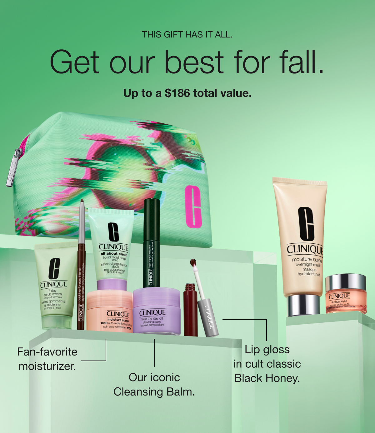 Clinique: LOOK! These 8 fall favorites are in your gift